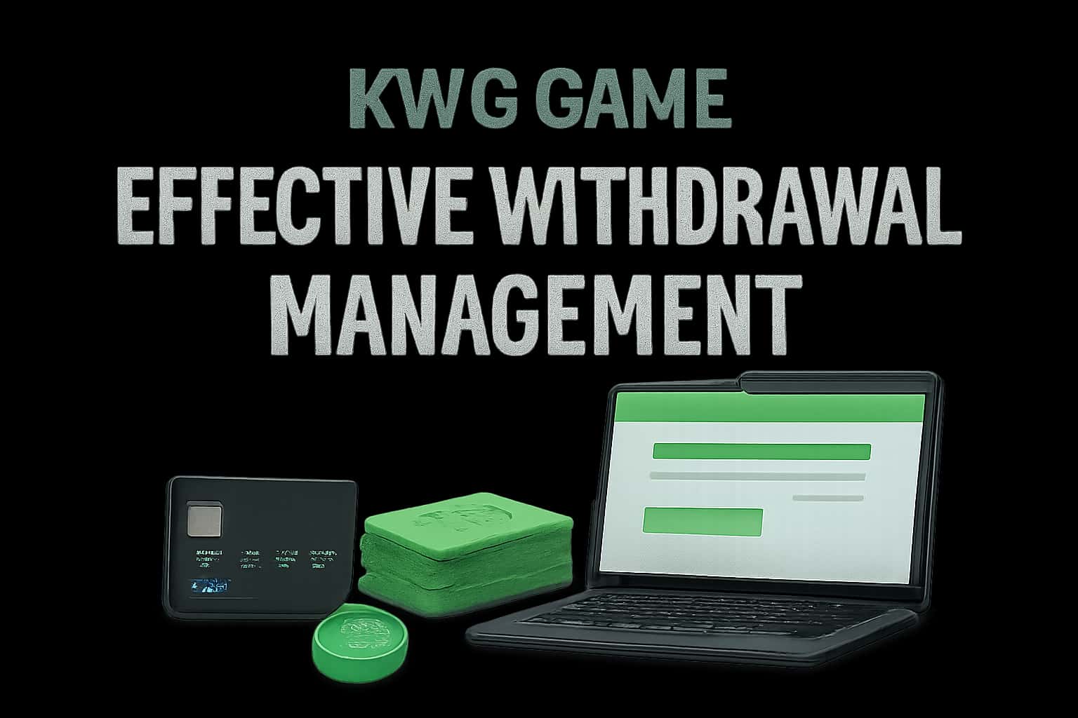 A neutral scene illustrating Effective KWG Game Withdrawal Management.