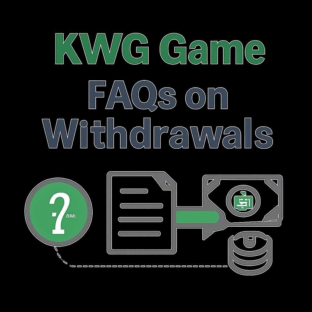 Diagram explaining KWG Game withdrawal process