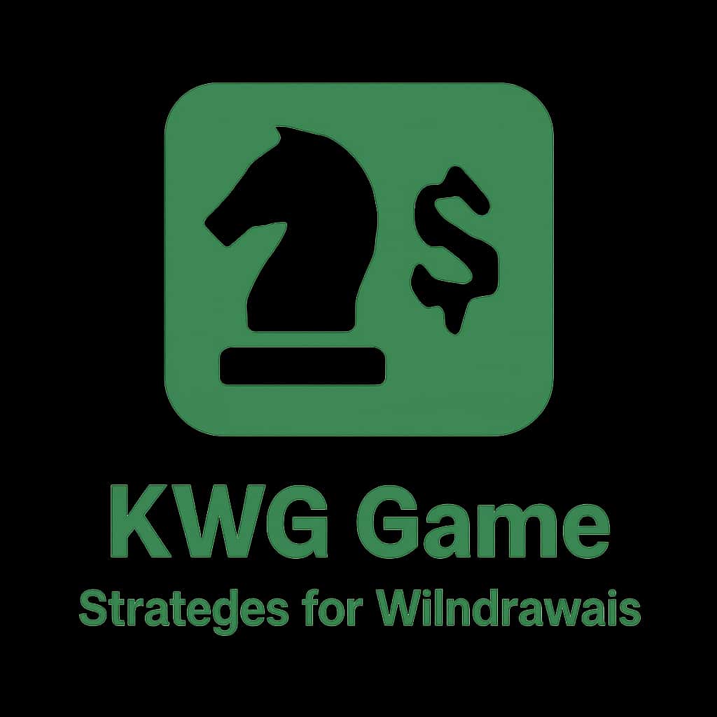 An icon representing strategies for KWG Game withdrawals.