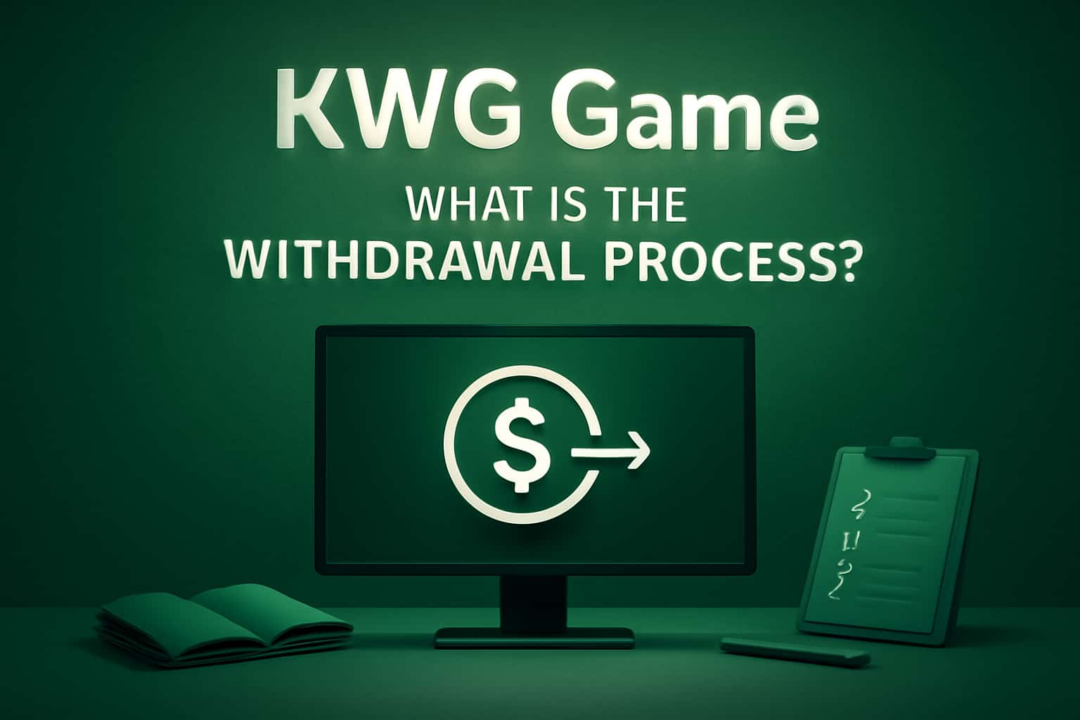 An informative depiction of the KWG Game Withdrawal Process.