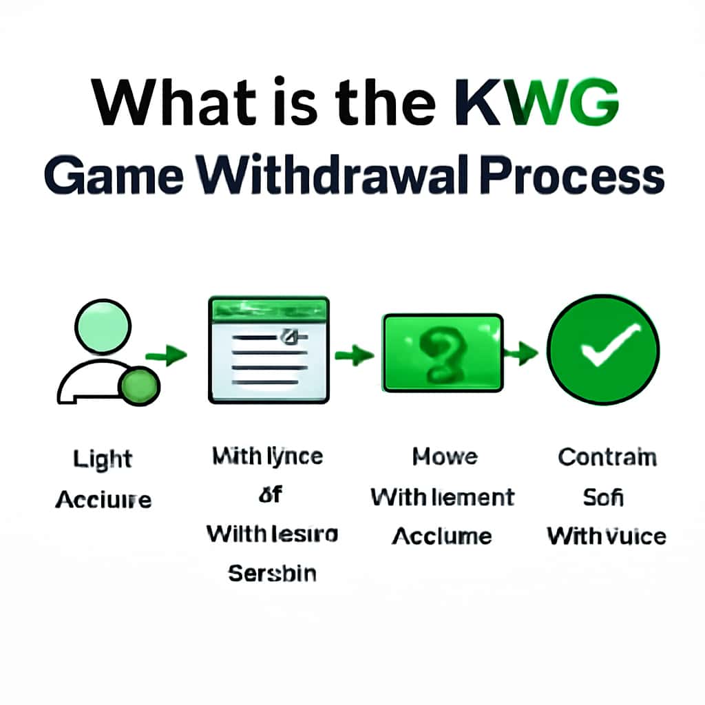 Diagram of the KWG Game Withdrawal Process.