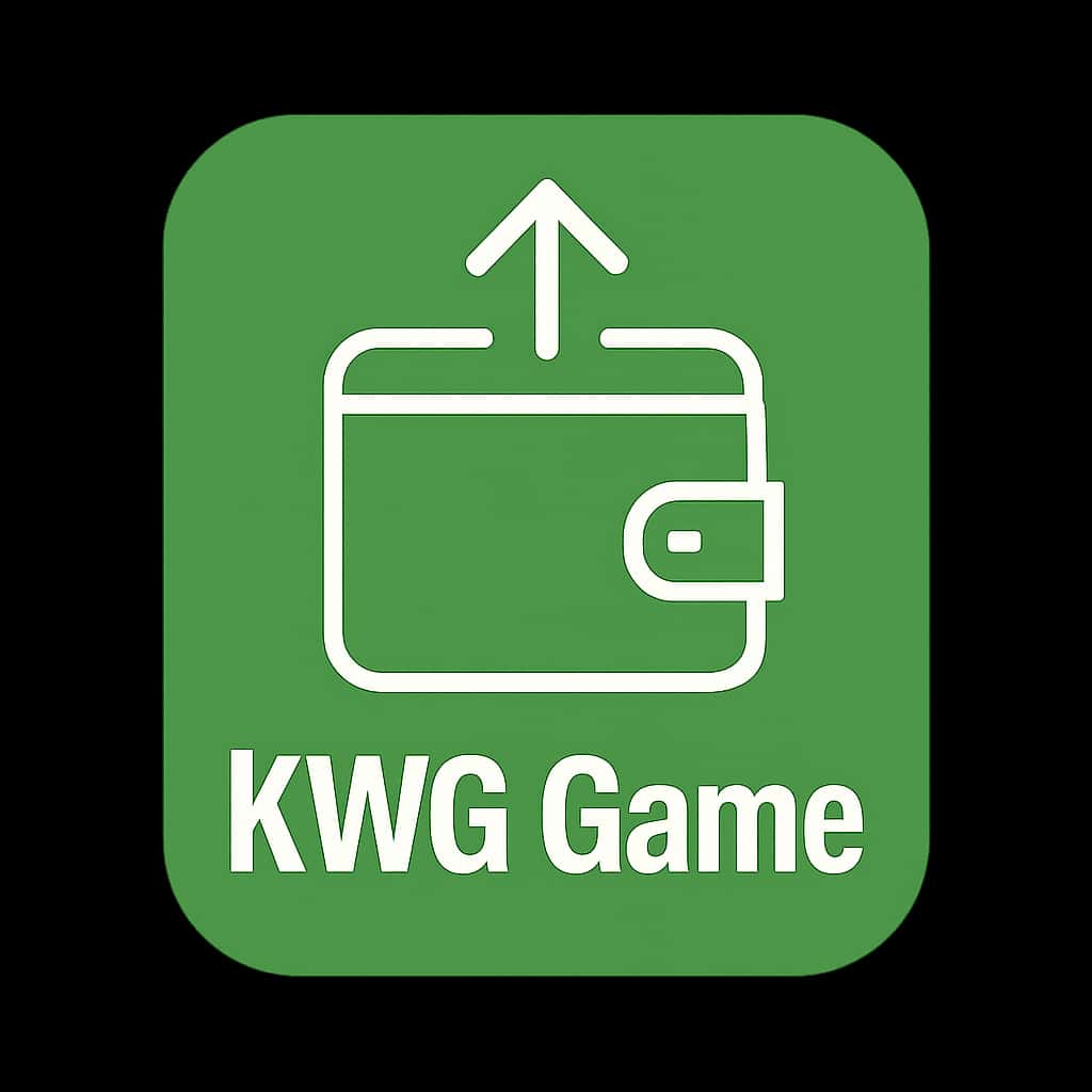 An icon representing withdrawal methods for KWG Game.
