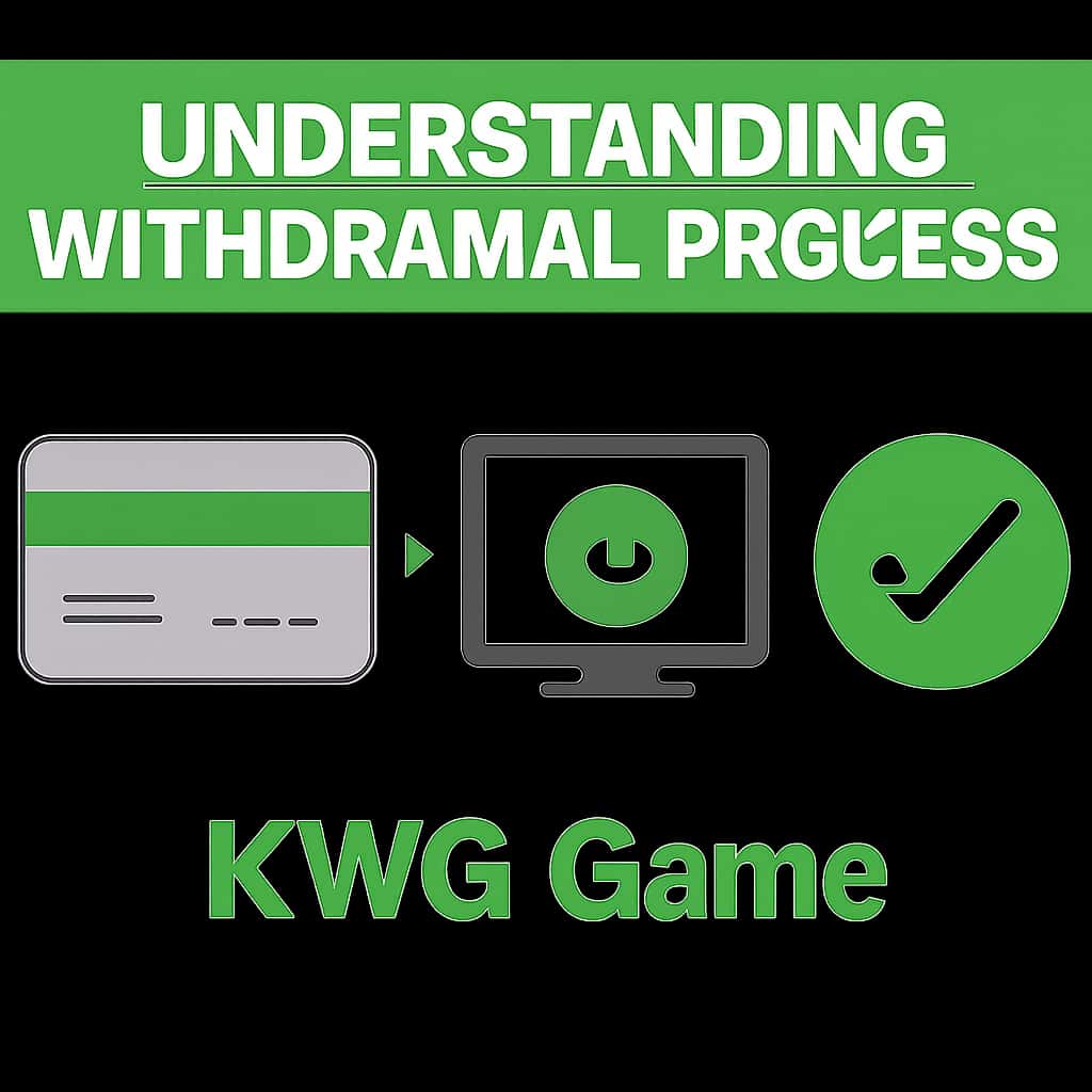 An educational diagram of the KWG Game withdrawal steps.